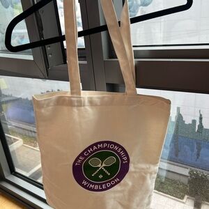 Wimbledon White Classic Tote Bag
